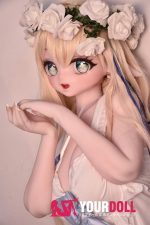 ElsaBabe 赤坂香織 AHR015 140cm-M ピンク肌 フルシリコン エルフ耳 清楚可憐 アニメドール 新品 - 画像 (8)