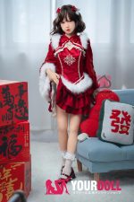 Momo 玲奈 150cm H028-A Cカップノーマル肌 顎機能付き 新年スペシャル 可愛い ラブドール - 画像 (12)