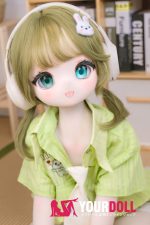 MOZU 苗苗 小胸 141cm 画像通りの仕様付き ビニール製のヘッド+TPEボディ ピュア 癒し系 アニメドール 新品