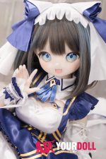 MOZU 猫猫 85cm 大胸 6kg 画像通りの仕様 ビニールヘッド+TPEボディ 戦闘服 チェシャー アニメドール 新品