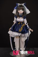 MOZU 猫猫 85cm 大胸 6kg 画像通りの仕様 ビニールヘッド+TPEボディ 戦闘服 チェシャー アニメドール 新品 - 画像 (12)
