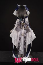 MOZU 猫猫 85cm 大胸 6kg 画像通りの仕様 ビニールヘッド+TPEボディ 戦闘服 チェシャー アニメドール 新品 - 画像 (14)