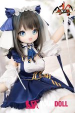 MOZU 猫猫 85cm 大胸 6kg 画像通りの仕様 ビニールヘッド+TPEボディ 戦闘服 チェシャー アニメドール 新品 - 画像 (8)