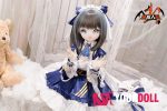 MOZU 猫猫 85cm 大胸 6kg 画像通りの仕様 ビニールヘッド+TPEボディ 戦闘服 チェシャー アニメドール 新品 - 画像 (17)