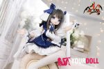 MOZU 猫猫 85cm 大胸 6kg 画像通りの仕様 ビニールヘッド+TPEボディ 戦闘服 チェシャー アニメドール 新品 - 画像 (18)