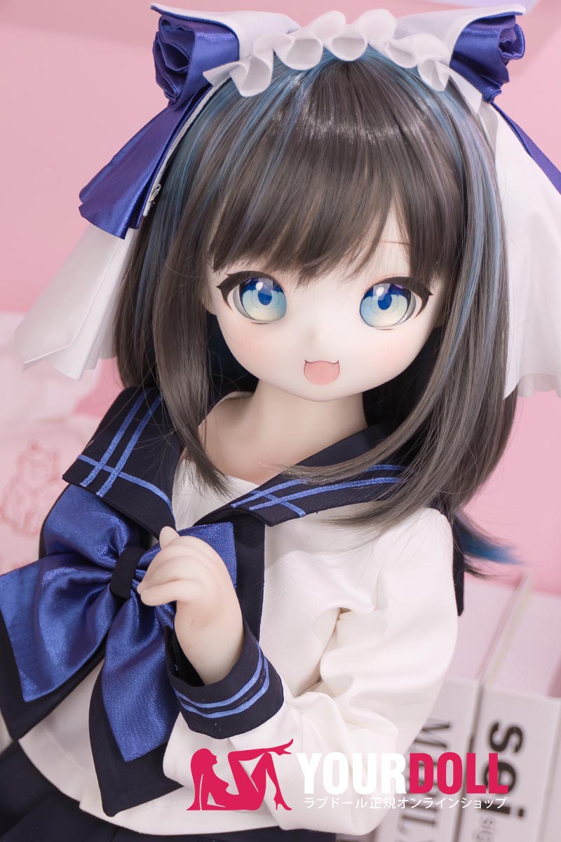 MOZU 猫猫 85cm 大胸 6kg 画像通りの仕様 ビニールヘッド+TPEボディ 制服 チェシャー アニメドール 新品 - 画像 (1)