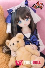 MOZU 猫猫 85cm 大胸 6kg 画像通りの仕様 ビニールヘッド+TPEボディ 制服 チェシャー アニメドール 新品 - 画像 (12)