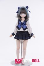MOZU 猫猫 85cm 大胸 6kg 画像通りの仕様 ビニールヘッド+TPEボディ 制服 チェシャー アニメドール 新品 - 画像 (16)