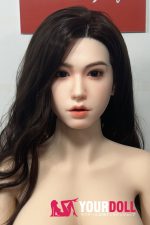 Orange in #545 160cm Fカップ White肌 シリコンヘッド+TPEボディ 顎機能付き 巨乳 アジア系 ラブドール 新品 - 画像 (4)