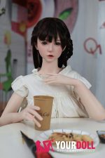 Orange in #422 163cm Fカップ White肌 フルシリコン 顎機能付き 楚々 美人 巨乳 ダッチワイフ 新品 - 画像 (6)