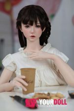 Orange in #422 163cm Fカップ White肌 フルシリコン 顎機能付き 楚々 美人 巨乳 ダッチワイフ 新品 - 画像 (3)