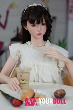 Orange in #422 163cm Fカップ White肌 フルシリコン 顎機能付き 楚々 美人 巨乳 ダッチワイフ 新品 - 画像 (4)