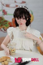 Orange in #422 163cm Fカップ White肌 フルシリコン 顎機能付き 楚々 美人 巨乳 ダッチワイフ 新品 - 画像 (7)