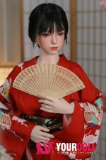 Orange in #414 165cm Cカップ White肌 フルシリコン 顎機能付き 美人 和風 ダッチワイフ 新品 - 画像 (5)