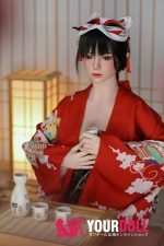 Orange in #414 165cm Cカップ White肌 フルシリコン 顎機能付き 美人 和風 ダッチワイフ 新品 - 画像 (8)