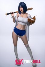 Orange in #6-020 158cm Cカップ White肌 フルシリコン 顎機能付き 韓流 野球少女 クール系 ラブドール 新品 - 画像 (18)