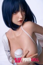 Orange in #6-020 158cm Cカップ White肌 フルシリコン 顎機能付き 韓流 野球少女 クール系 ラブドール 新品 - 画像 (6)