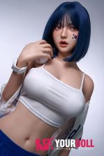 Orange in #6-020 158cm Cカップ White肌 フルシリコン 顎機能付き 韓流 野球少女 クール系 ラブドール 新品 - 画像 (9)