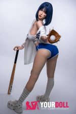Orange in #6-020 158cm Cカップ White肌 フルシリコン 顎機能付き 韓流 野球少女 クール系 ラブドール 新品 - 画像 (21)