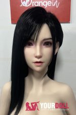 Orange in #543 165cm Cカップ White肌 フルシリコン 顎機能付き 美人 セクシー ダッチワイフ 新品 - 画像 (4)