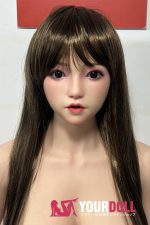 Orange in #599 158cm Cカップ White肌 フルシリコン 顎機能付き アジア系 JK ラブドール - 画像 (4)