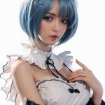 Orange in #600 158cm Cカップ White肌 フルシリコン 顎機能付き コスプレ系 メイド ラブドール 新品