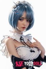 Orange in #600 158cm Cカップ White肌 フルシリコン 顎機能付き コスプレ系 メイド ラブドール 新品