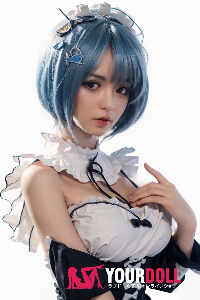 Orange in #600 158cm Cカップ White肌 フルシリコン 顎機能付き コスプレ系 メイド ラブドール 新品 - 画像 (1)