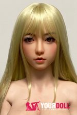 Orange in #600 158cm Cカップ White肌 フルシリコン 顎機能付き コスプレ系 メイド ラブドール 新品 - 画像 (4)