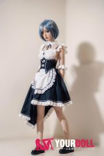 Orange in #600 158cm Cカップ White肌 フルシリコン 顎機能付き コスプレ系 メイド ラブドール 新品 - 画像 (29)