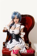 Orange in #600 158cm Cカップ White肌 フルシリコン 顎機能付き コスプレ系 メイド ラブドール 新品 - 画像 (15)