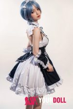 Orange in #600 158cm Cカップ White肌 フルシリコン 顎機能付き コスプレ系 メイド ラブドール 新品 - 画像 (11)