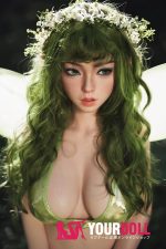 Orange in #647 159cm Dカップ White肌 フルシリコン 顎機能付き エルフ 綺麗 雀斑メイク ラブドール 新品 - 画像 (5)