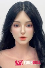 Orange in #421 165cm Eカップ White肌 シリコンヘッド+TPEボディ 顎機能付き アジア系 美人 ラブドール 新品 - 画像 (3)