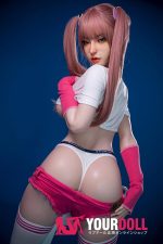 Orange in #6-014 158cm Cカップ White肌 フルシリコン 顎機能付き 練習生 ギャル 美乳 ラブドール 新品 - 画像 (10)