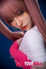 Orange in #6-014 158cm Cカップ White肌 フルシリコン 顎機能付き 練習生 ギャル 美乳 ラブドール 新品 - 画像 (4)