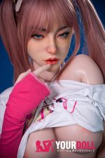 Orange in #6-014 158cm Cカップ White肌 フルシリコン 顎機能付き 練習生 ギャル 美乳 ラブドール 新品