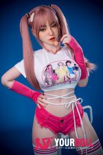 Orange in #6-014 158cm Cカップ White肌 フルシリコン 顎機能付き 練習生 ギャル 美乳 ラブドール 新品 - 画像 (6)