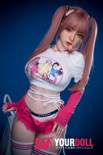 Orange in #6-014 158cm Cカップ White肌 フルシリコン 顎機能付き 練習生 ギャル 美乳 ラブドール 新品 - 画像 (2)