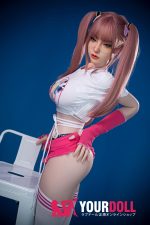 Orange in #6-014 158cm Cカップ White肌 フルシリコン 顎機能付き 練習生 ギャル 美乳 ラブドール 新品 - 画像 (12)