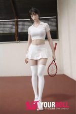 Orange in #673 158cm Cカップ White肌 フルシリコン 顎機能付き スポーツ女子 楚々 美乳 ラブドール 新品 - 画像 (13)