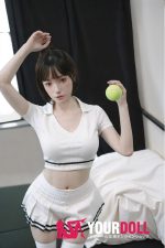 Orange in #673 158cm Cカップ White肌 フルシリコン 顎機能付き スポーツ女子 楚々 美乳 ラブドール 新品 - 画像 (5)