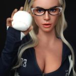 Orange in #866 164cm Gカップ Tan肌 シリコンヘッド+TPEボディ 顎機能付き 爆乳 外人 等身大 ラブドール