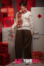 蛍火日記 江灵 176cm-male フルシリコン ノーマル肌 イケメン リアル彼氏 新年スペシャル 男性型ラブドール - 画像 (6)
