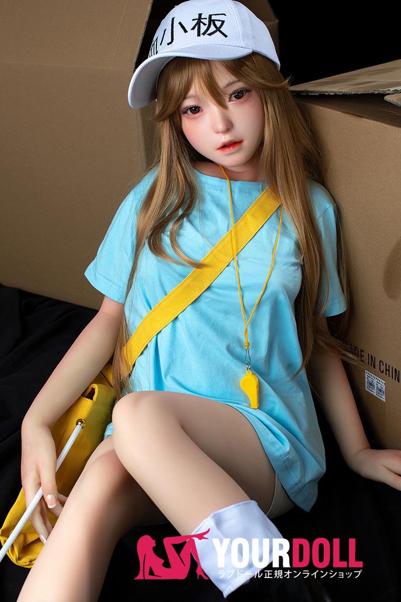 Fudoll 環奈 #J008 140cm Bカップ シリコンヘッド+TPEボディ 顎機能追加可 可愛い ちっぱい 血小板ちゃん ラブドール - 画像 (1)