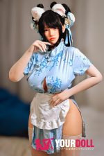 Fudoll 小北 #J032 162cm Fカップ フルシリコン 顎機能付き ボディ選択可 爆乳 デカ乳輪 エロ アへ顔 ラブドール - 画像 (20)