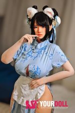 Fudoll 小北 #J032 162cm Fカップ フルシリコン 顎機能付き ボディ選択可 爆乳 デカ乳輪 エロ アへ顔 ラブドール - 画像 (17)