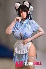 Fudoll 小北 #J032 162cm Fカップ フルシリコン 顎機能付き ボディ選択可 爆乳 デカ乳輪 エロ アへ顔 ラブドール - 画像 (14)
