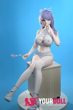 Fudoll 紫乃 153cm Iカップ フルシリコン 画像通りの仕様 3Dの口 爆乳 アニメドール 新品 - 画像 (16)