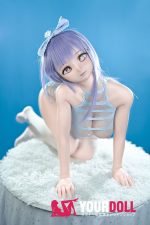 Fudoll 紫乃 153cm Iカップ フルシリコン 画像通りの仕様 3Dの口 爆乳 アニメドール 新品 - 画像 (10)